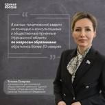Татьяна Сахарова подвела итоги недели по вопросам образования