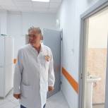 Сергей Рыбалкин оценил ход ремонтных работ поликлиники областного центра СВМП