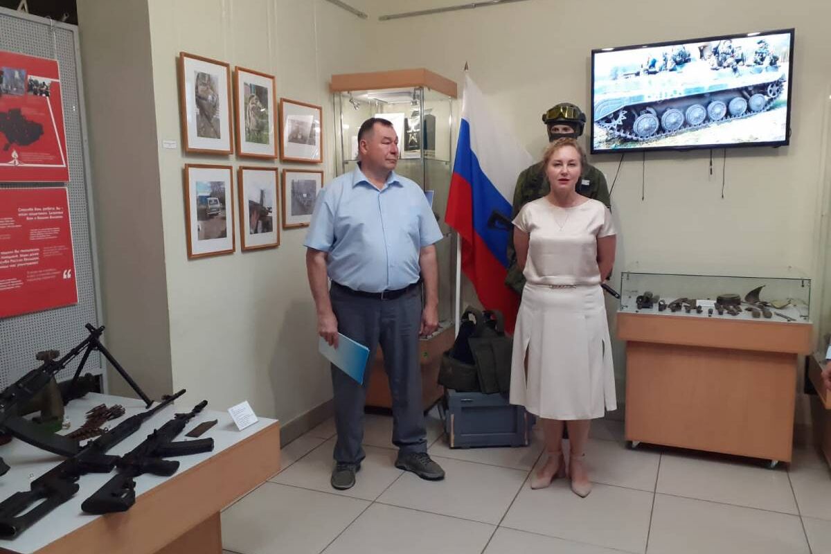 В кировском музее появилась экспозиция, посвященная участию российских военнослужащих в СВО