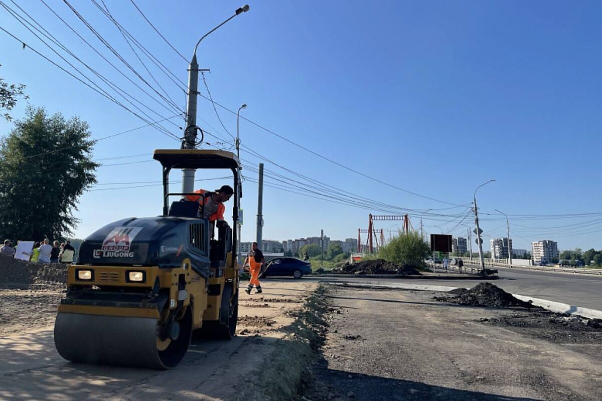 В Архангельске капитально ремонтируют автодорогу на Гагарина | 03.08.2023 |  Архангельск - БезФормата