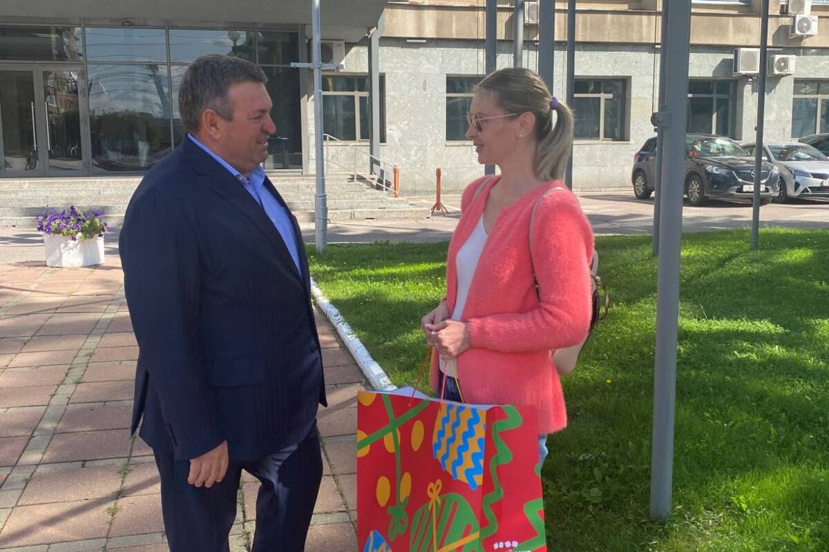 Детям вручены школьные наборы перед 1 сентября