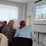 Дзержинские сторонники организовали для горожан пожилого возраста очередную лекцию о здоровом долголетии