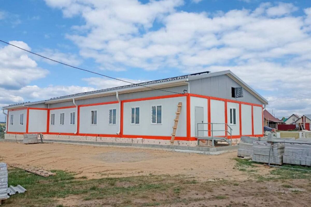В селе Гоньба строят врачебную амбулаторию