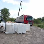 Татарстанские единороссы доставили в Лисичанск стройматериалы для восстановления домов