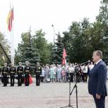 На Площади Победы в Ногинске прошел митинг, посвященный Дню военно-морского флота