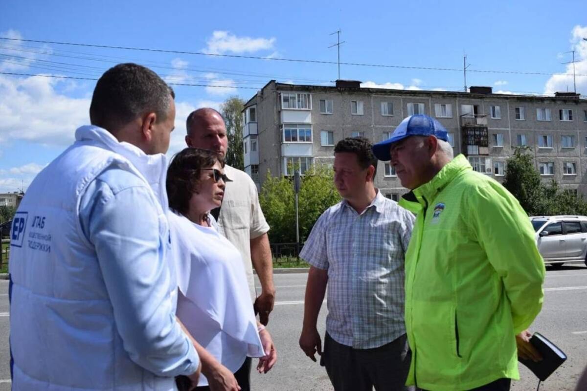 Виталий Крупин проверил качество ремонта дорог в городском округе Ревда