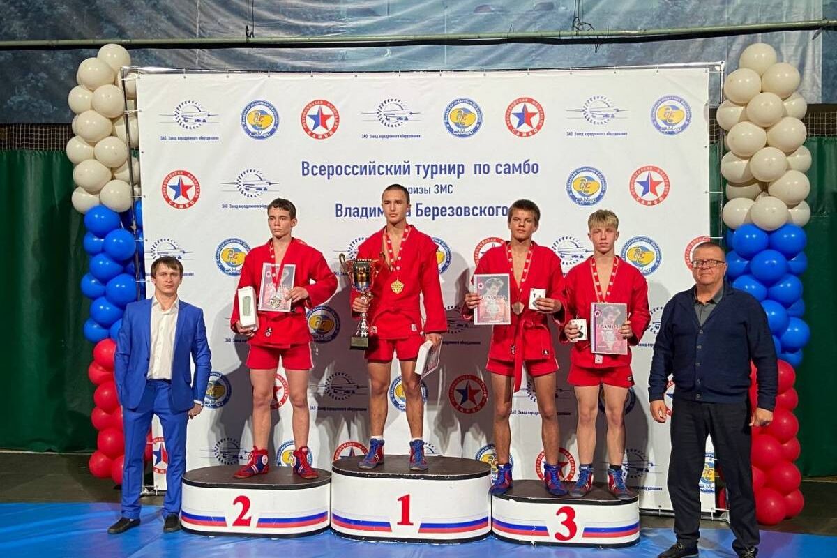 Пензенские спортсмены стали призерами Всероссийского турнира по самбо