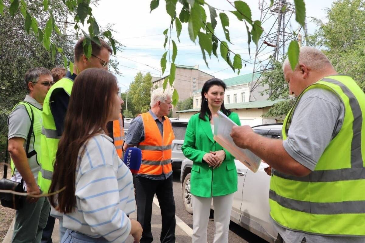 Два участка отремонтированных дорог раньше срока сдали в Чите