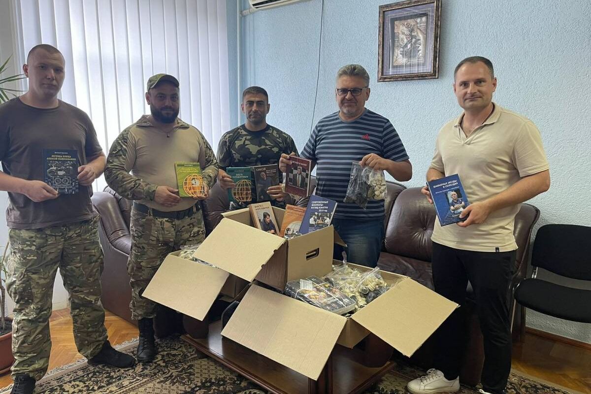 Донские общественники и спорстмены посетили Луганскую Народную Республику с миссией для фронта и мирных жителей