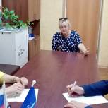 Вадим Калинин провел прием граждан в Колышлейском районе