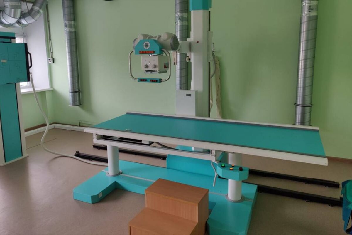 В участковой больнице поселка Вахтан установили цифровой рентгеноаппарат