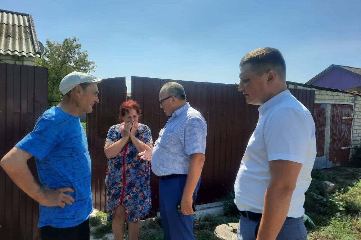 Иван Бабошкин обсудил с пострадавшими от подтопления сельскими жителями вопросы оказания помощи