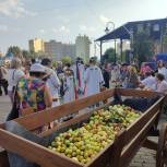 Первый фестиваль «Яблочный спас» прошел в Ленинском районе