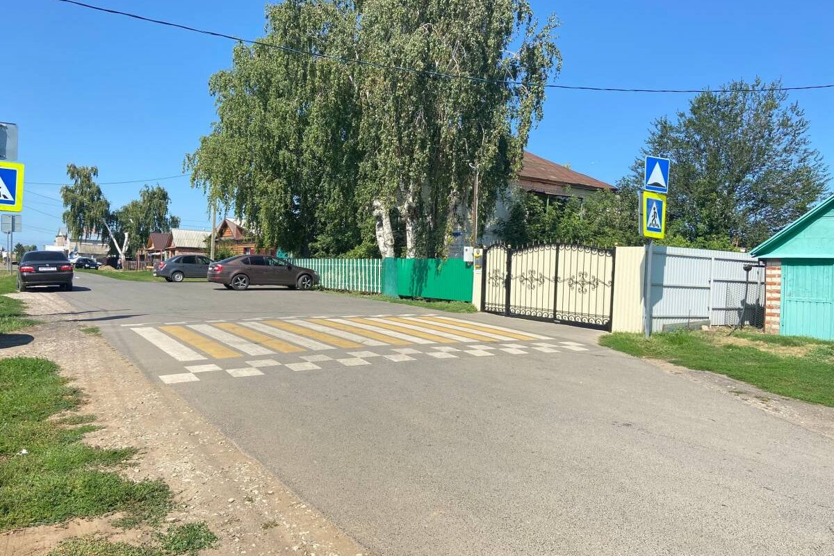 В Алекссевском проверяют состояние пешеходных переходов рядом со школами