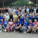 Ирина Видина приняла участие в закрытие летней смены в детском лагере