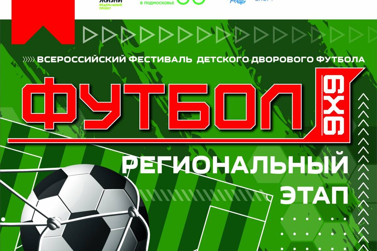 Подмосковная «Единая Россия» организует игры регионального этапа  Всероссийского фестиваля детского дворового футбола 6х6