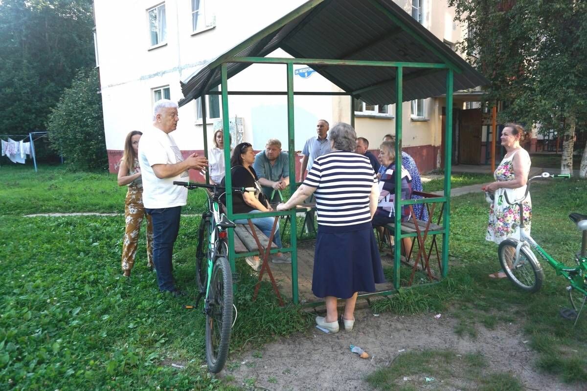 Жители готовы взяться за обустройство своих дворов