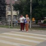 Единороссы Боковского района провели мониторинг безопасности пешеходных переходов вблизи школ и детских садов