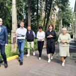 Лидия Антонова посетила пункт временного размещения детей из Курской области в Люберцах