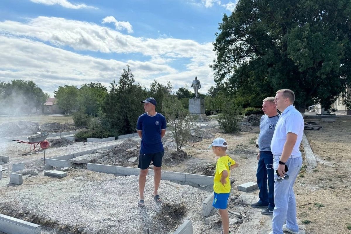 В селе Жемчужина в рамках инициативного бюджетирования обустроят парковую зону