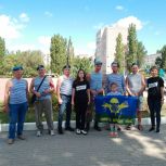 Нововоронежские молодогвардейцы провели патриотические мероприятия ко Дню ВДВ