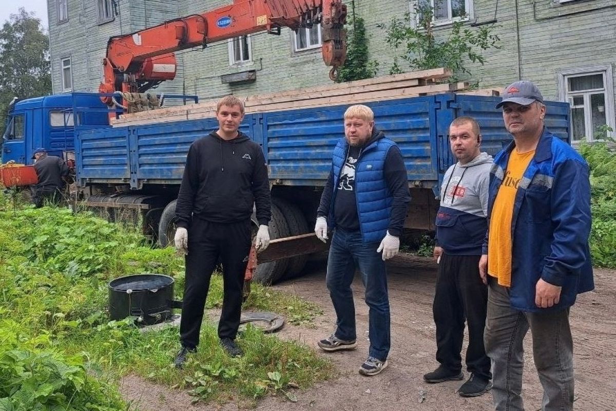 Партийцы помогли ветерану СВО в Соломбале