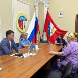 Алексей Верещака провел совместный прием граждан с заместителем прокурора Ленинского района Юлией Бобрышевой