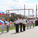 Партийцы «Единой России» и жители Етульского округа открыли сквер воинской Славы