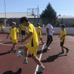 В Лысых Горах открыли новую спортивную площадку