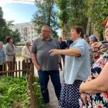 Иван Бахилов и Александр Глазунов встретились с жителями микрорайона Чижова