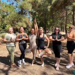 В парке 60-летия СССР прошла открытая тренировка по йоге, приуроченная к Дню физкультурника