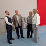 Партийный десант посетил школу №35 в Рязани