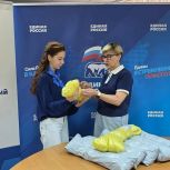 В Нагорном районе помогают собирать антидроновые сети
