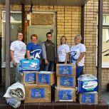 Партия «Единая Россия» вместе с Народным фронтом отправили гуманитарную помощь в зону СВО