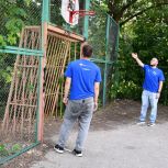 «Единая Россия» выявила серьезные нарушения в содержании футбольных площадок Ленинского района Ульяновска