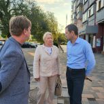 В Липецке единороссы будут добивать установки павильона на площади Франценюка