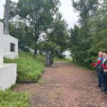 Партия проверила состояние мемориала бойцам 1-го Дальневосточного фронта в Пограничном округе