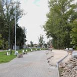 В Рязани благоустраивается Гвардейский сквер