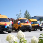 Республика Алтай получила 17 новых школьных автобусов