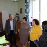 Партийцы «Единой России» встретились с жителями Новобатуринского сельского поселения