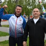 Барнаульцы вышли на Всероссийскую соседскую зарядку