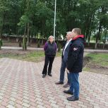 Благоустройство Парка Победы в Боровичах выполнено, но с задержкой