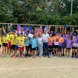 На Кубани при поддержке проекта «Единой России» прошел первый турнир по дворовому волейболу