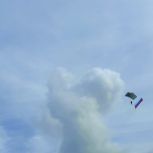 В небе, на груди, в сердце: масштабная череда патриотических и праздничных акций прошла в День Государственного флага в Нижегородской области