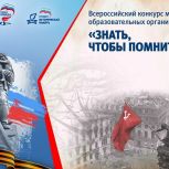 Народное голосование за лучшие авторские ролики Всероссийского конкурса музеев образовательных организаций «Знать, чтобы помнить» запустила «Единая Россия»