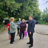 Дмитрий Репников встретился с жителями улиц Высоковольтная и Шевченко