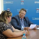 Николай Панков встретился с жителями Ершовского района