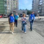 «Партийный десант» в Оленегорске и Кандалакше оценил ход выполнения ремонтных дорог