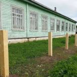 В Тавреньге реализуется проект благоустройства школьной территории в рамках партпроекта "Новая школа" и регионального проекта "Комфортное Поморье"