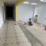 Ремонт библиотеки в Пестово идет полным ходом